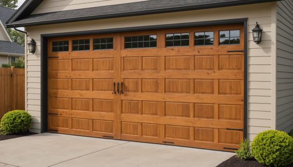 Voici quelques conseils pour votre porte de garage en bois