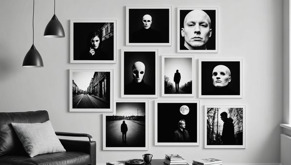 Des tableaux photo noir et blanc pour une décoration moderne